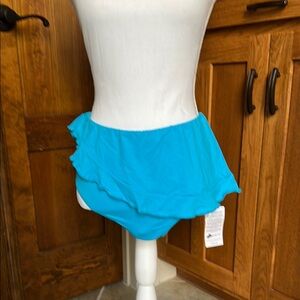 Lands' End Women's Swim Skirt - Bright Blue